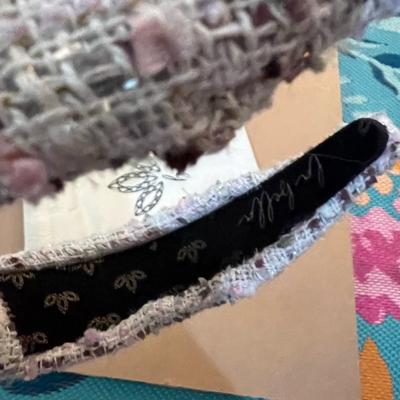 La Bella Shimmer Tweed Headband - Picture 7 of 11